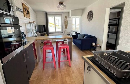 La Bernerie-en-Retz Appartement | Joli appart. 55 m² - 5 pers. 2 chambres terrasse vue mer