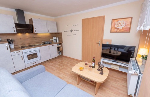 Stangerode Appartement | Joli appartement pour 2 personnes avec WIFI, TV, patio et parking