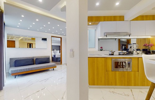 Downtown Cancun Hôtel | Lovely apartment with pool, ping pong, & kitchenette