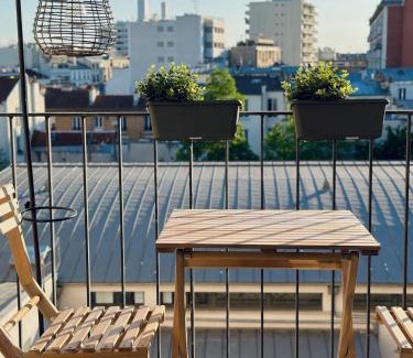 Charonne Appartement | Lovely Appartement-2rooms-6p sunshine-quiet-subway
