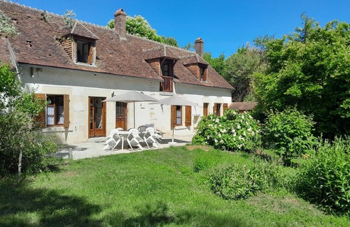 Pellevoisin Maison | Ravissante longère- 3 chb- wifi- jardin- cheminée