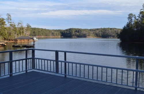 Nebo Maison | Lovely lakefront home with dock. Summertime stunner. Winter wonderland nearby.