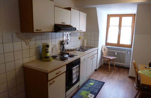 Fussen Old Town Appartement | Lucky Home Ferienwohnung mit Bergblick