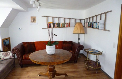 Fussen Old Town Appartement | Lucky Home Ferienwohnung mit Bergblick