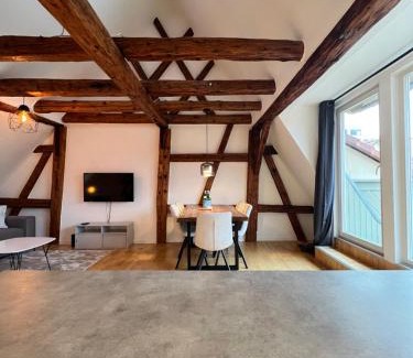 Ludwigsburg Appartement | LudwigsHome Zentralste Lage, Klima, SmartTV, Terrasse