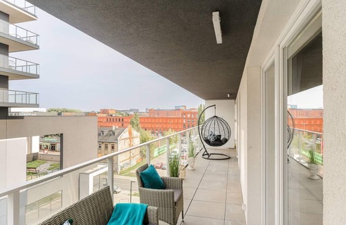 Baluty Appartement | Lumina deluxe apart with balcony