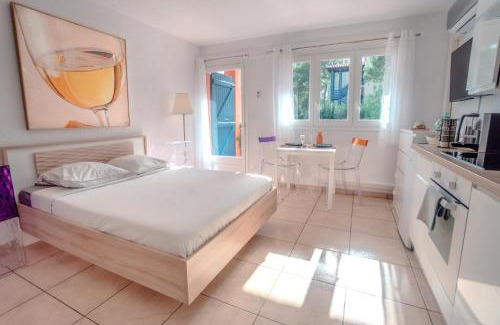 Les Hauts de Canet Appartement | Lumineux Studio tout équipé