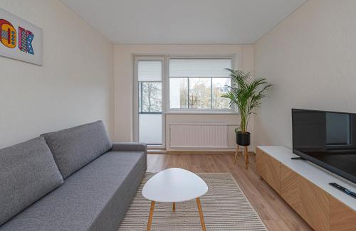 Kaunas Appartement | Luminious apartment with balcony by Polo Apartments