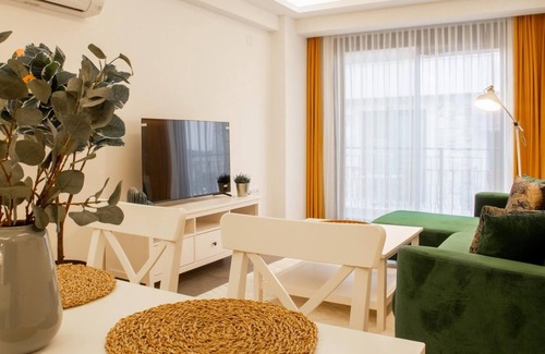 Iskele Mahallesi Appartement | Luminous Flat with Sea View in Izmir