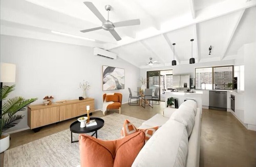Kuluin Maison | Lush + Light-Filled Retreat w/Pool Near Beach, Airport. Heart of Sunshine Coast