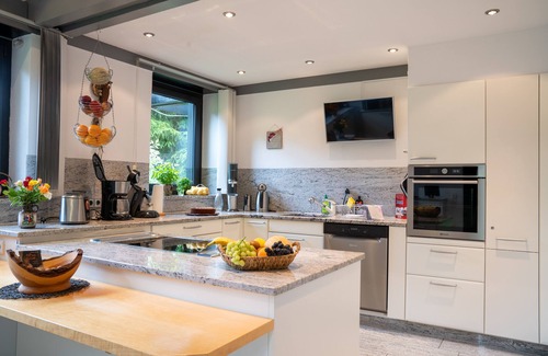 Forbach Maison | Lux. Maison de vacances avec sauna et salle de fitness au milieu du parc national de la Forêt Noire