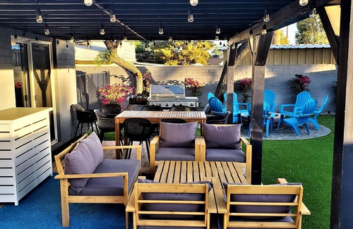 South Scottsdale Maison | LUX Old Town Scottsdale, private pool hot tub bocce, Open play pickleball nearby