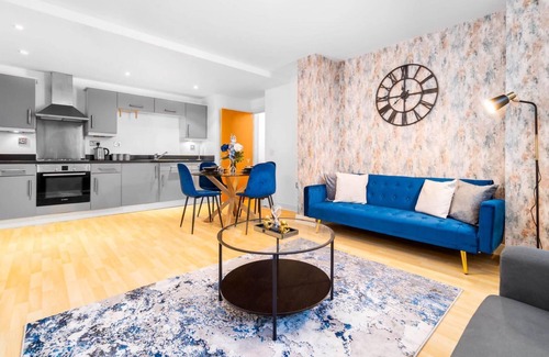 Bordesley Appartement | LUX SEA BLUE-BIRMINGHAM CENTRAL APARTMENT