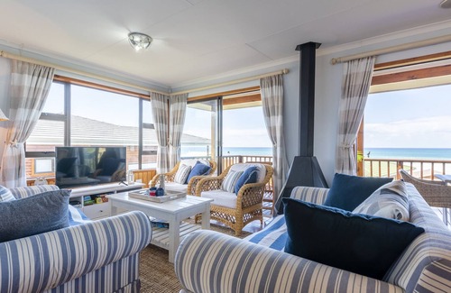 Bothastrand Maison | Fantastique maison de plage avec vue directe sur la mer au coeur de la Garden Route