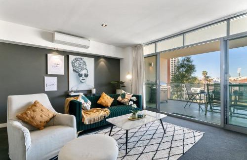 East Perth Appartement | Luxe Chic 3bd Apt City Skyline Views