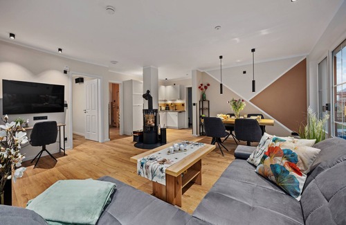 Dranske Appartement | Luxuriöse Ferienwohnung 2-3p. Inkl. Wellness-sauna und Kamin - Hund auf Anfrage