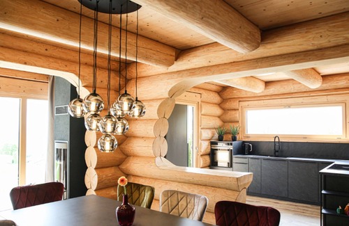 Bodenmais Appartement | Luxuriöses Chalet 160 qm mit Zirbenholzsauna und Whirlpool