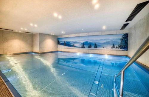 Megeve Appartement | Luxurious 4-room with pool, gym, spa and parking