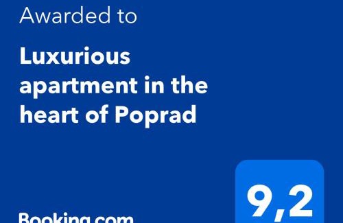 Poprad Appartement | Luxurious apartment in the heart of Poprad