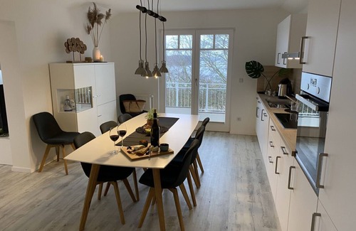 Lietzow Appartement | Luxurious apartment with balcony, roof terrace and breathtaking water views