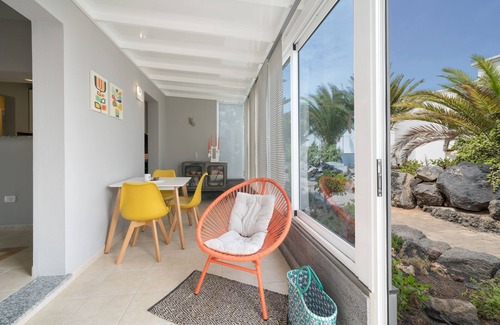 Charco del Palo Maison | Luxurious B2 in a small complex with communal heated pool 100m from the sea