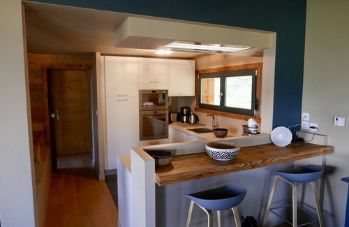 Aime Chalet De Ski | Luxueux Chalet rénové (250m2, 4*, sauna) pied des pistes La Plagne, superbe vue.