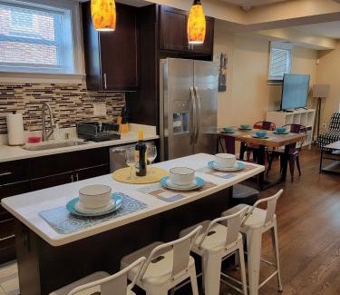 Washington Lit Et Petit-Déjeuner | Luxurious DC Townhome ideal for Large Families plus Free Parking