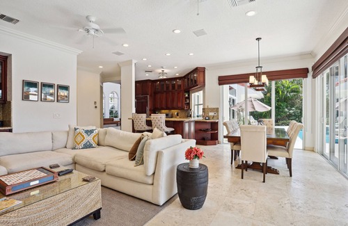Tropic Isle Maison | Luxurious Delray Beach Waterfront Pool Home w/ outdoor kitchen & hot tub!