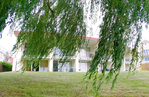 Alt Gaarz Appartement | luxueuse maisonnette aimante près de la plage avec terrasse piscine sauna cheminée
