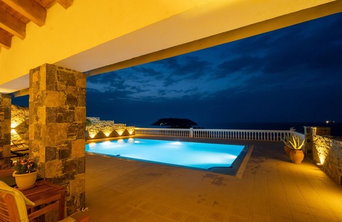 Mochlos Villa | Villa de rêve luxueuse, piscine, avec accès privée vers la mer