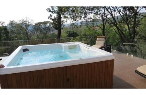 Otumba Appartement | Luxurious & Modern Cabin in the Woods with Jacuzzi - Valle 1