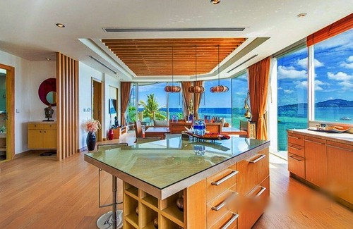 Cherngtalay Appartement | Luxurious Seafront 2 brm Penthouse with Spectacular views / unique design