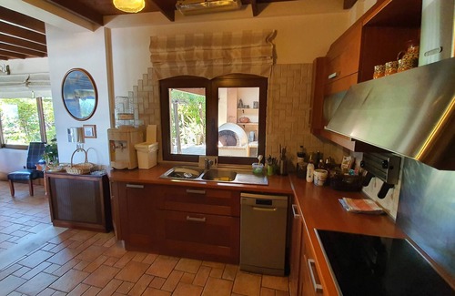 Kato Diminio Villa | Villa de luxe, 5 chambres, grande piscine, sauna, vue imprenable