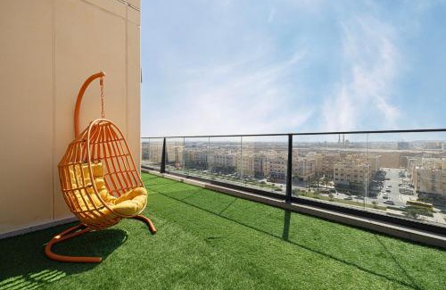 Sharjah Appartement | Luxury 1BR Penthouse in Sharjah with Skyviews