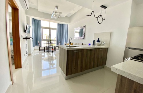 Downtown Santo Domingo Copropriété | luxury 1br , Pool, Gym, proche Agora Mall