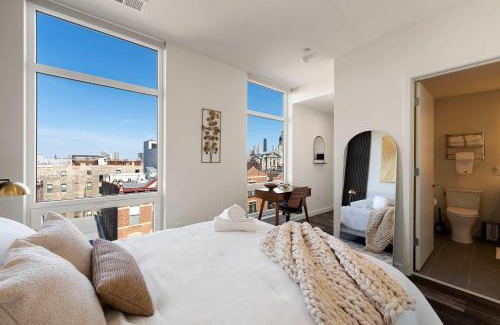 Pulaski Park Appartement | Luxury 2BD-2BA View-Gym-Rooftop