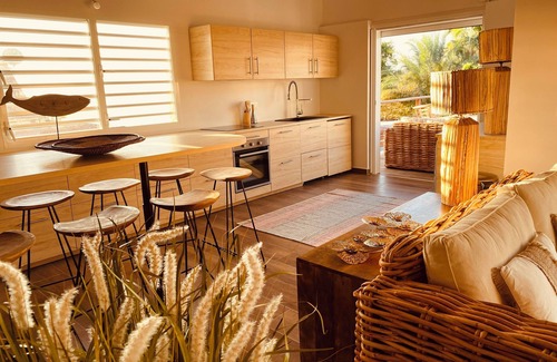 Bouillante Maison | Maison luxueuse 4* - vue mer - face à l'ilet Pigeon & la réserve Cousteau