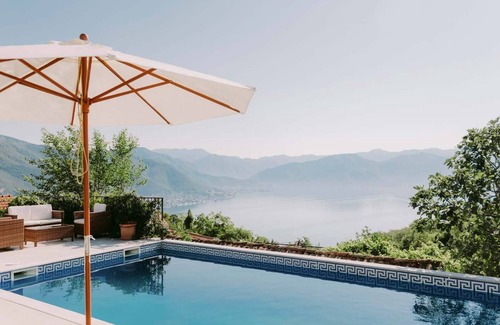 Lustica Villa | Luxury 400 year old restored villa with 180 degree views across the Bay of Kotor
