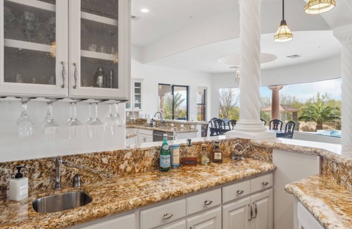 Pinnacle Peak Maison | 6BR Scottsdale Mansion on 2 Acres ~ Home Office, Hot Tub, Pickleball, Steam Room