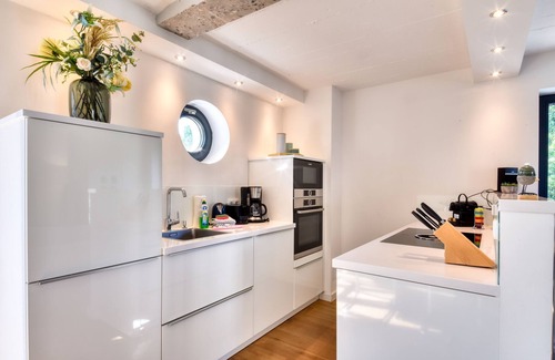 Prora Appartement | Luxury apartment Sonnenloft 14 in Prora Düne 7 with private sauna and fireplace