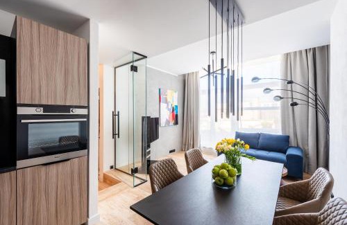 Petrska ctvrt Appartement | Luxury apartment with a balcony and a terrace