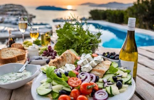 Mazotos Maison | Luxury Beachfront Villa With Private Pool, Private Beach, Yoga & Sea Adventures