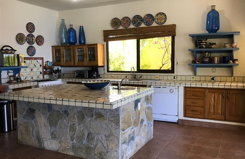 Carrizalillo Villa | Luxe Bluff Top Maison de vacances avec Palapa et piscine à débordement