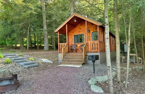 Grier City-Park Crest Cabine | Luxury Cabin - Located at Lakewood Park Campground Firepit/Fireplace/Private Bathroom/Lake access