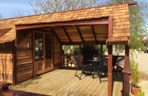 Bishop Sutton Cabine | Luxe Cedar Lodge Nr Bath & Bristol