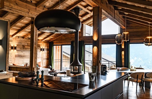 Montalbert Chalet De Ski | Chalet de luxe à La Plagne avec SPA, accès direct aux pistes