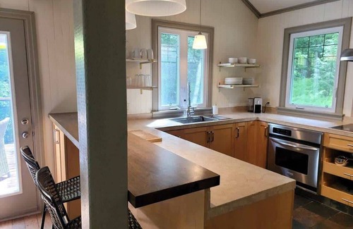 Austin Chalet De Ski | Chalet de Luxe Austin: Spa, Lac, & Vue & Montagne