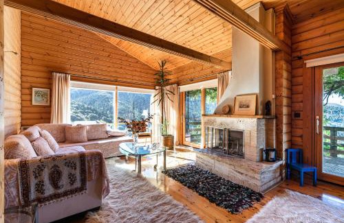 Kalavrita Chalet De Ski | Luxury Chalet Vila on Mountain Top with great view
