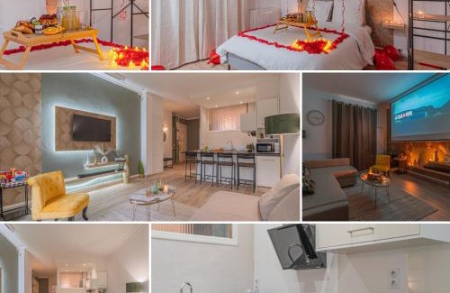 Quartier Chorier-Berriat Appartement | Luxury Cinephile - Netflix - 2 Balcons - Garage Privé - Minibar