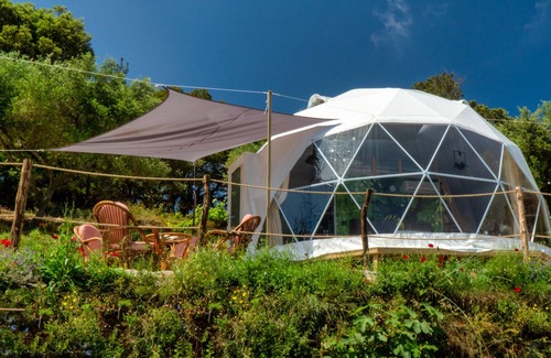 Armenistis Maison | Luxury dome tent in Ikaria Ap'esso 1